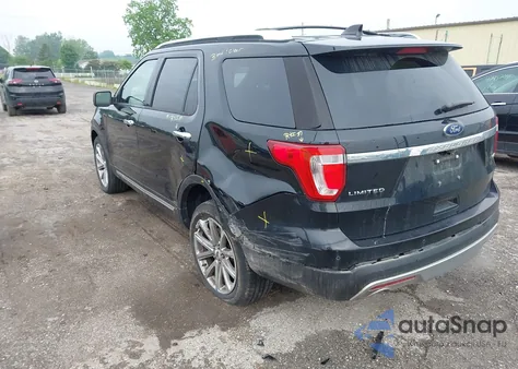 2017 Ford Explorer Limited from USA, damaged, VIN 1FM5K8FH3HGC91720